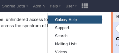Galaxy's new help forum which replaces biostars