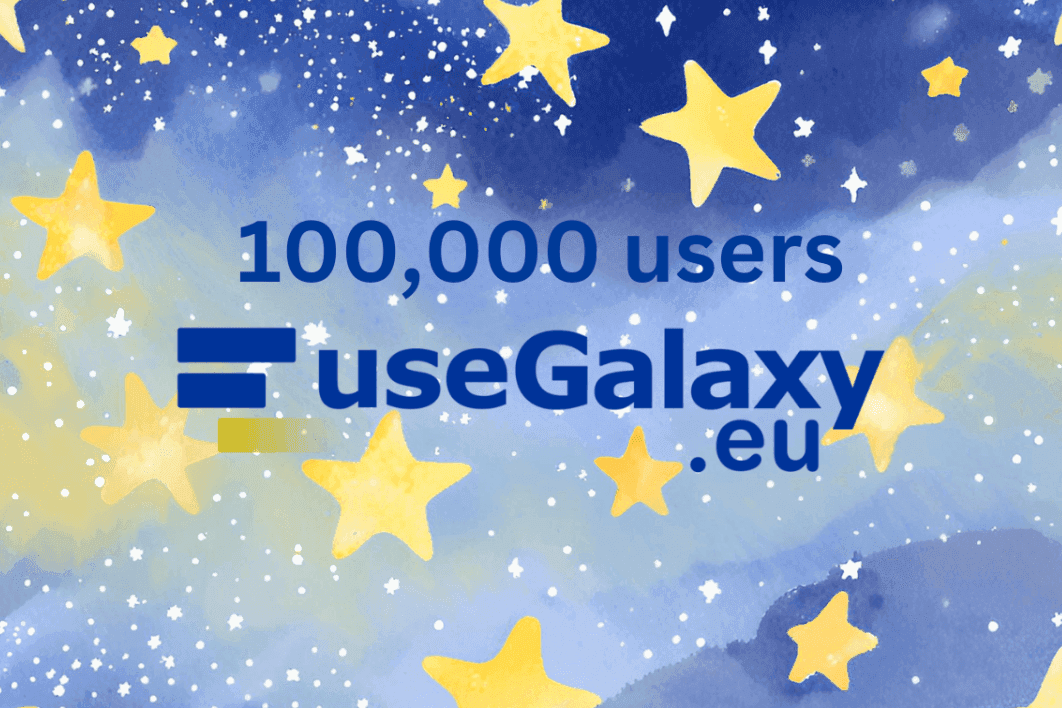 100K users for Galaxy-EU