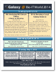 Galaxy Related Events @ BioIT World 2014