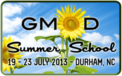 2013 GMOD Summer School