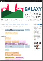 2016 Galaxy Community Conference complete schedule