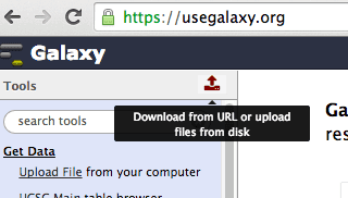 Upload tool location Upload tool location
