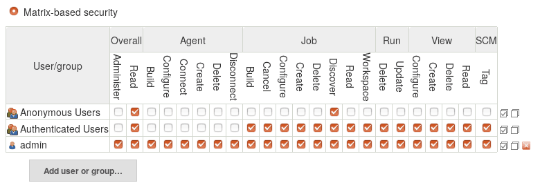 Jenkins security