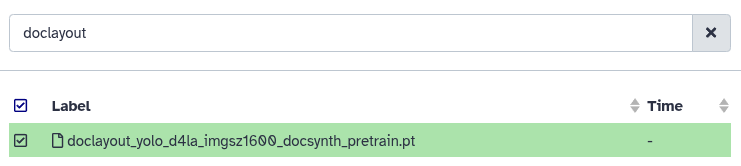 Select the YOLO weights file from the repository