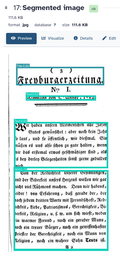 Segmented output image produced by DocLayout-YOLO