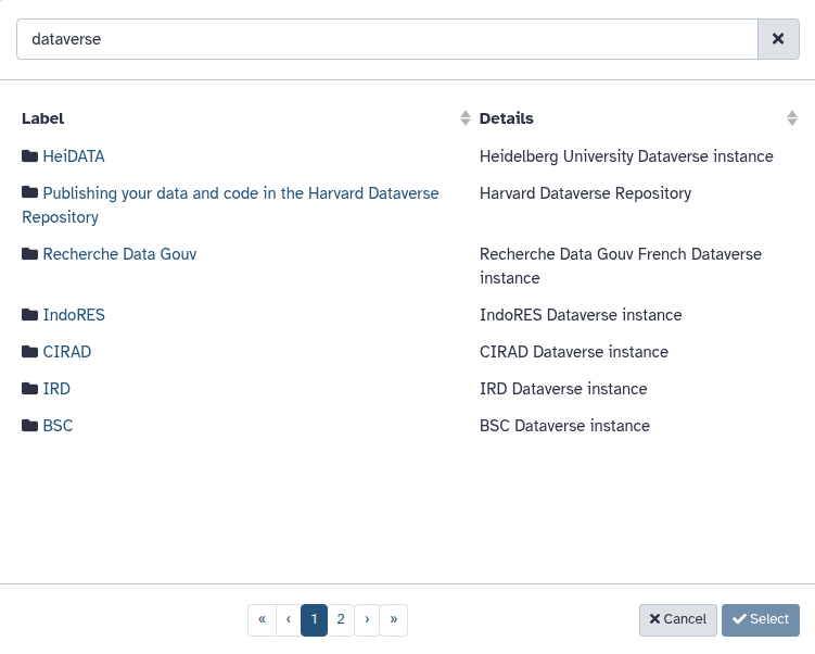 Galaxy: preconfigured