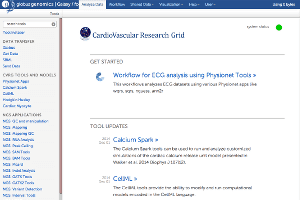CardioVascular Research Grid (CVRG)
